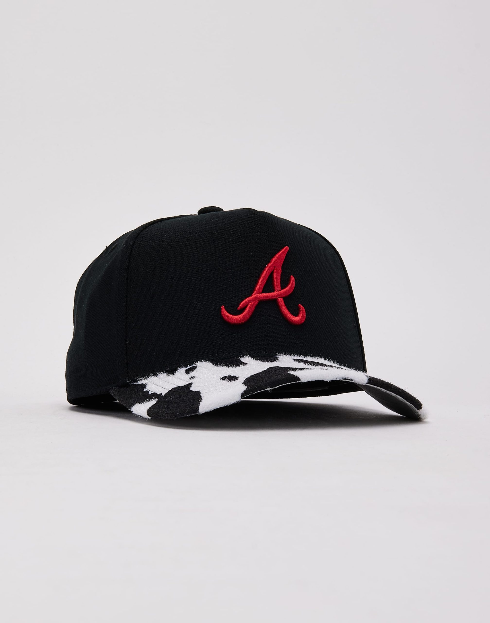 Mitchell & Ness MLB Atlanta Braves Rocky Road Pro Pinch Snapback Hat - Image 3