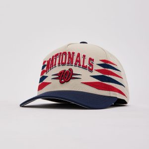 Mitchell & Ness MLB Washington Nationals Diamond Pro Pinch Snapback Hat