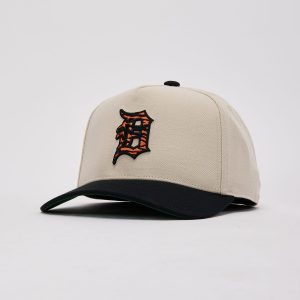 Mitchell & Ness MLB Detroit Tigers Zoo Logo Pro Pinch Snapback Hat