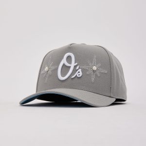 Mitchell & Ness MLB Baltimore Orioles Star Stones Pro Pinch Snapback Hat