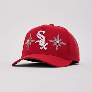 Mitchell & Ness MLB Chicago White Sox Star Stones Pro Pinch Snapback Hat