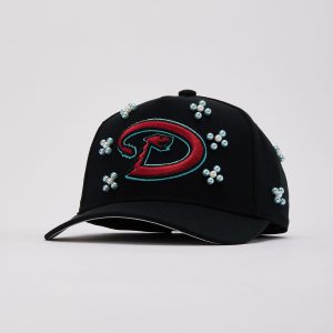 Mitchell & Ness MLB Arizona Diamondbacks Beaded Pro Pinch Snapback Hat