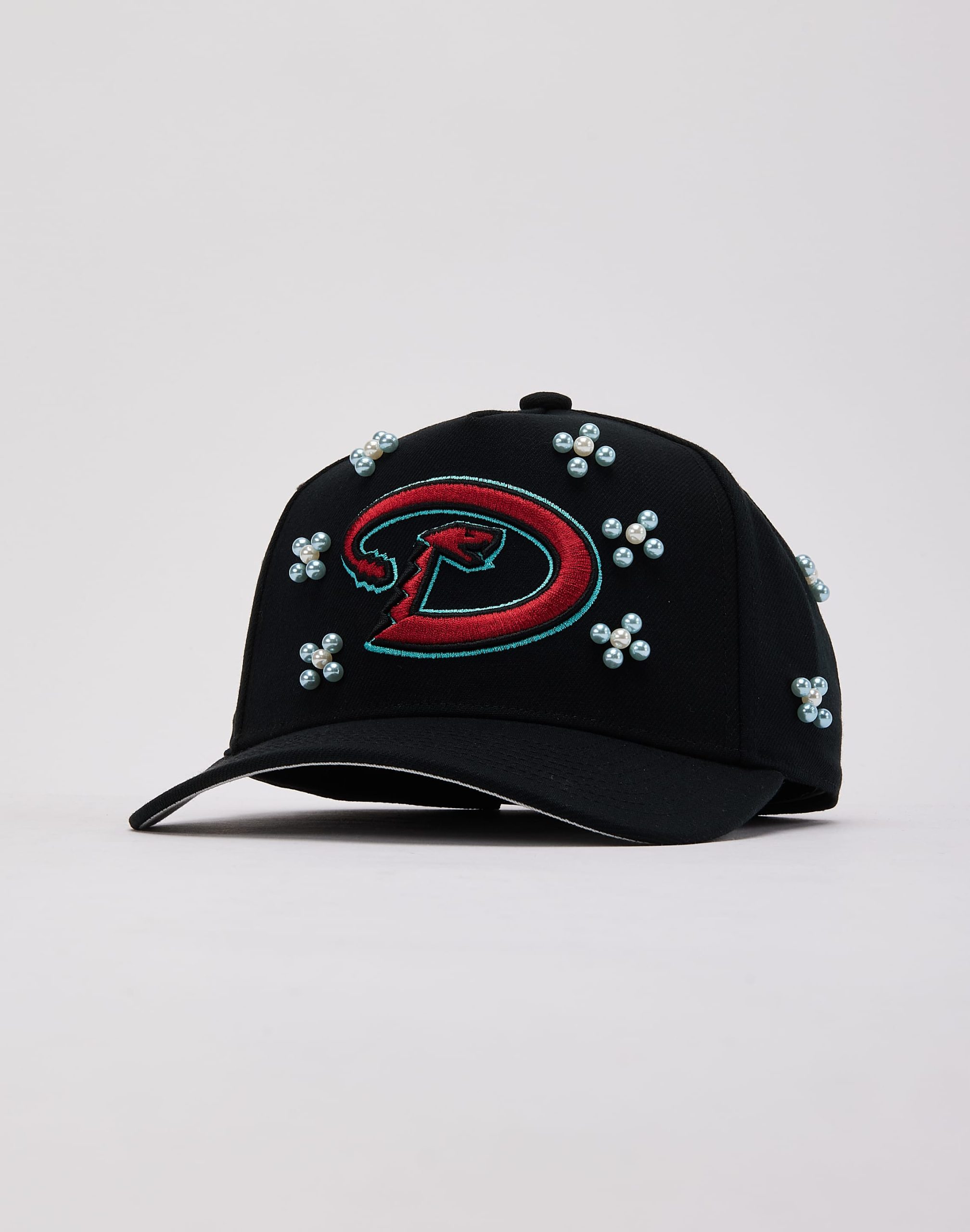 Mitchell & Ness MLB Arizona Diamondbacks Beaded Pro Pinch Snapback Hat