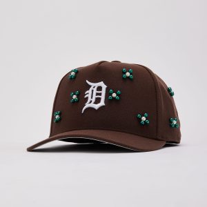 Mitchell & Ness MLB Detroit Tigers Beaded Pro Pinch Snapback Hat