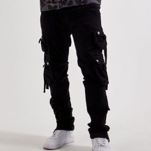 MNML Cargo Straight Denim Jeans