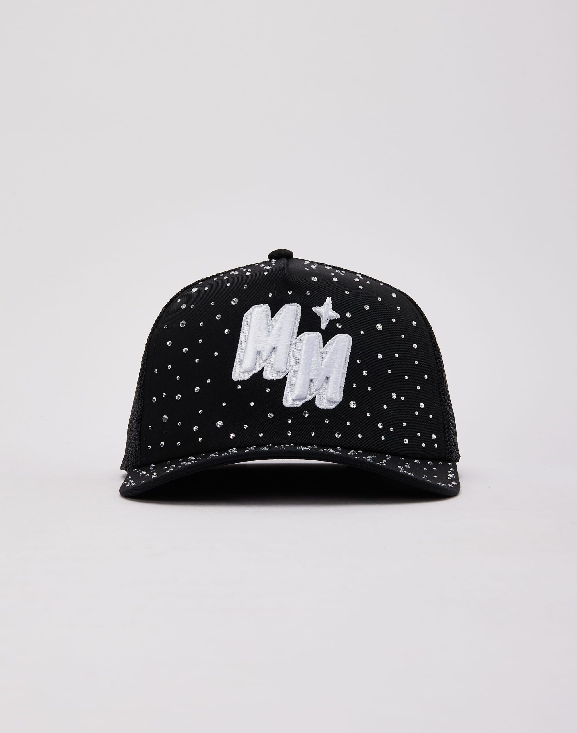 Mr. Mushies Onyx Crystal Trucker Hat - Image 2