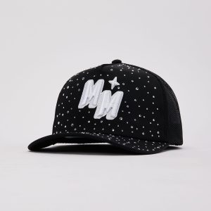 Mr. Mushies Onyx Crystal Trucker Hat