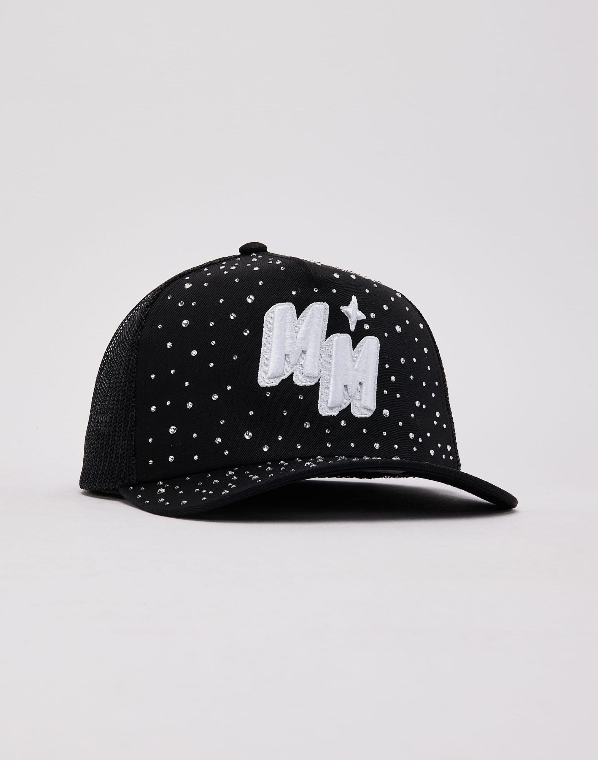 Mr. Mushies Onyx Crystal Trucker Hat - Image 3