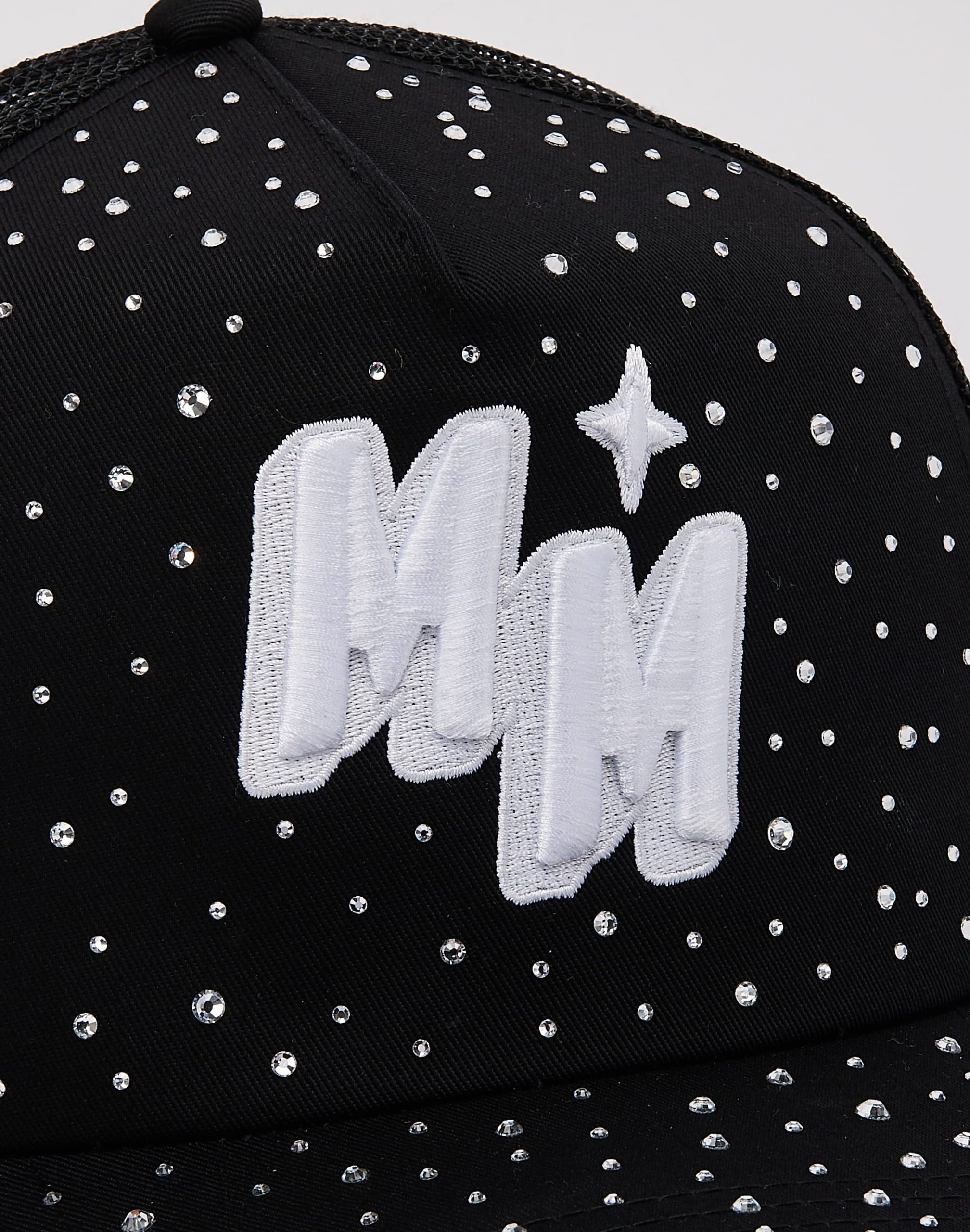 Mr. Mushies Onyx Crystal Trucker Hat - Image 4