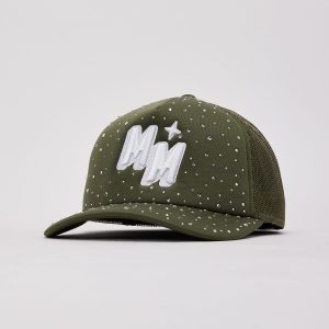 Mr. Mushies Onyx Crystal Trucker Hat