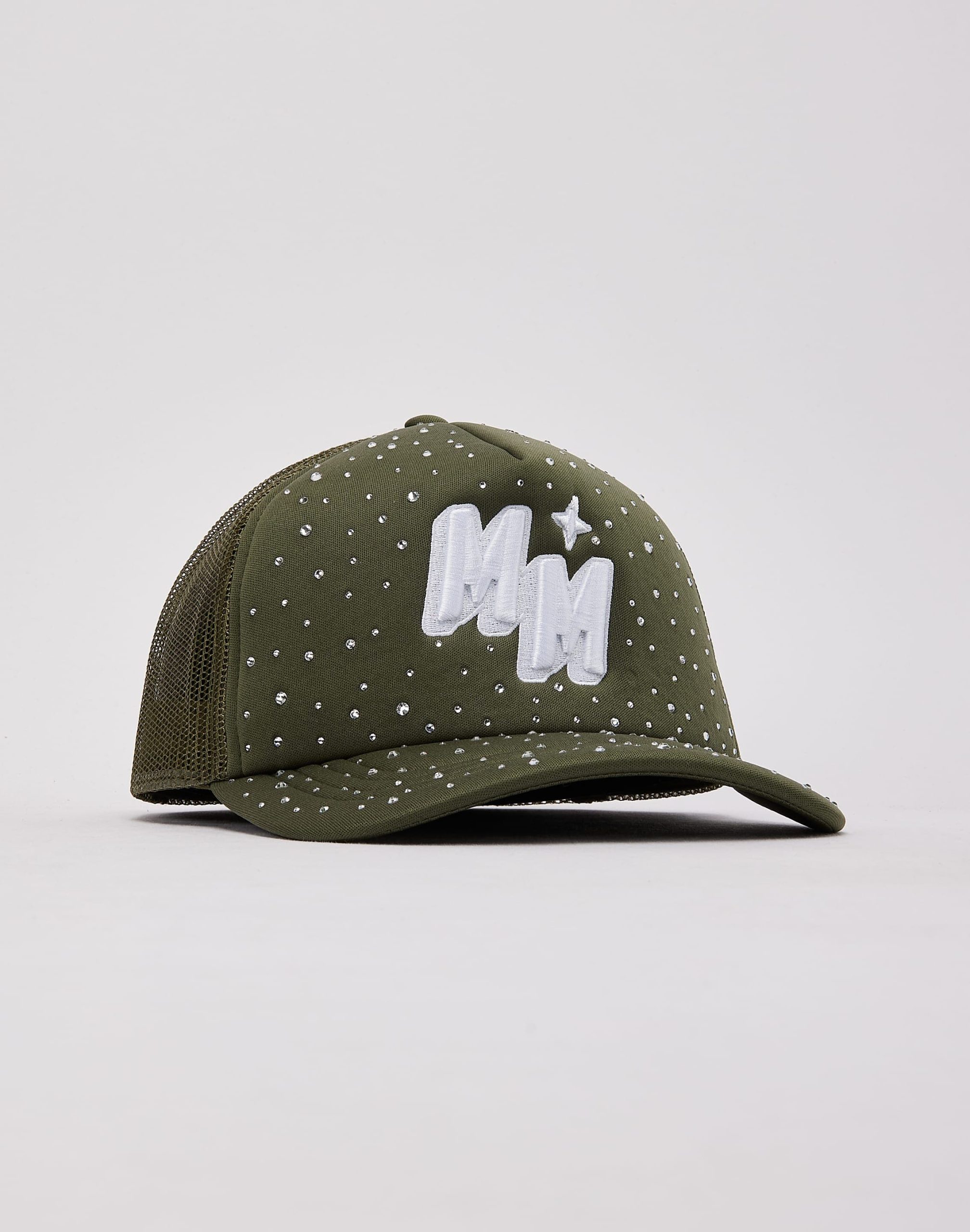 Mr. Mushies Onyx Crystal Trucker Hat - Image 3