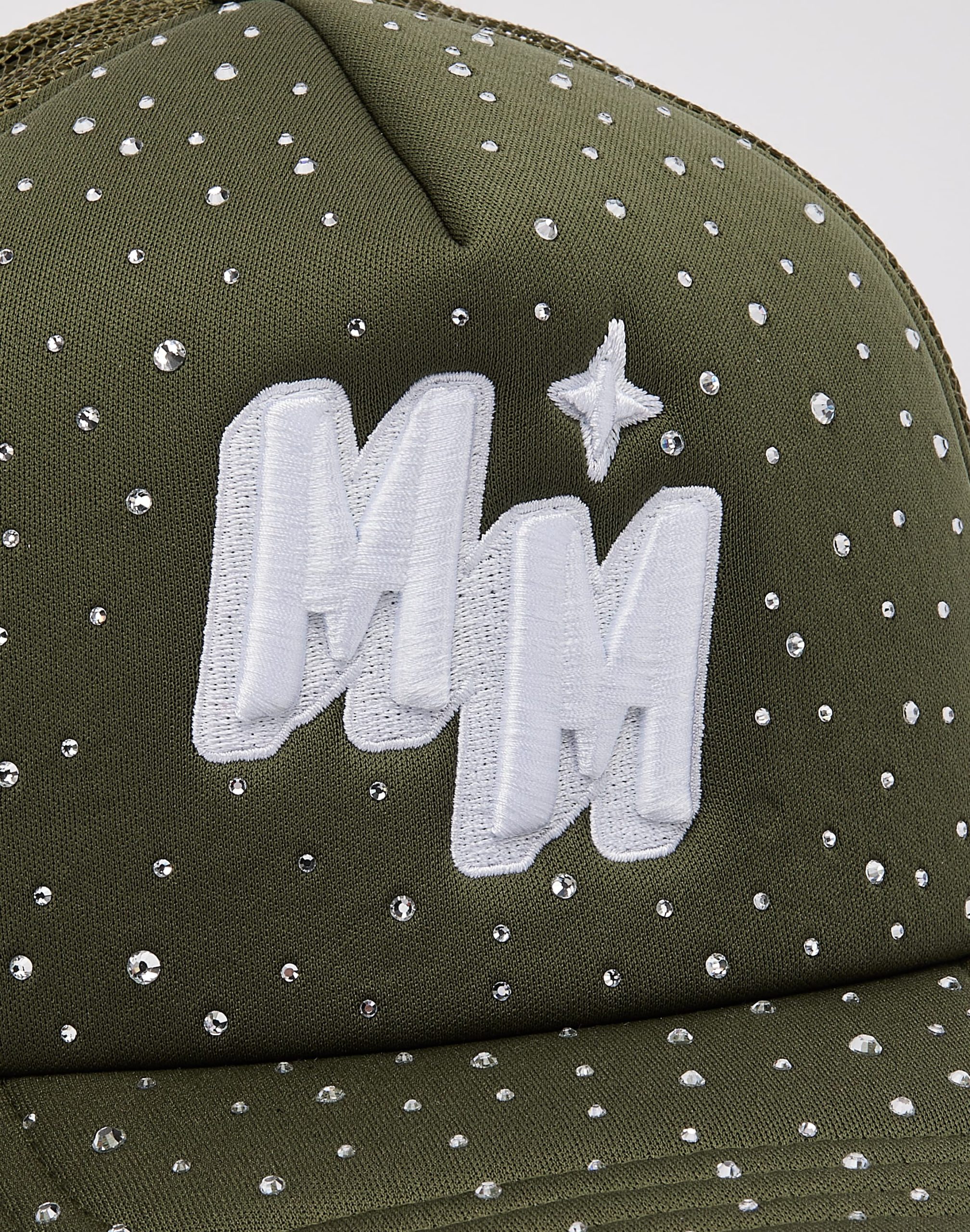 Mr. Mushies Onyx Crystal Trucker Hat - Image 4