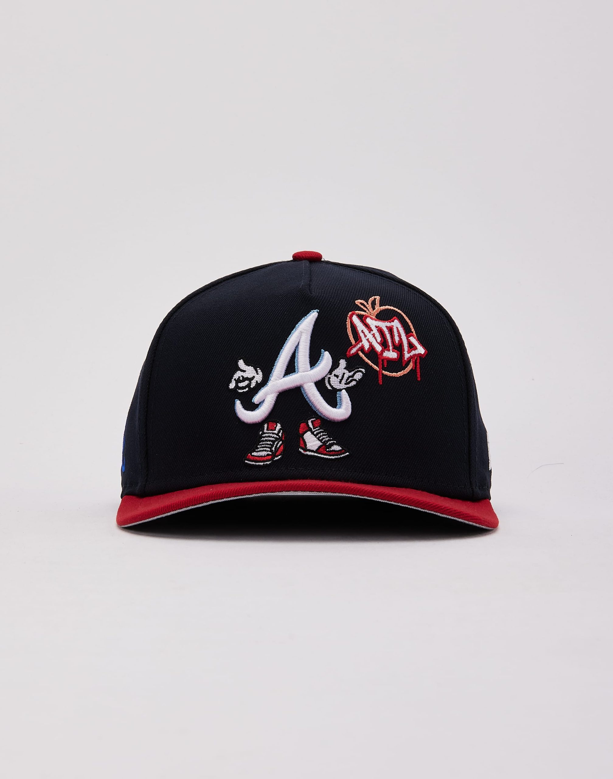 New Era MLB Atlanta Braves Cartoon 9Fifty A-Frame Snapback - Image 2