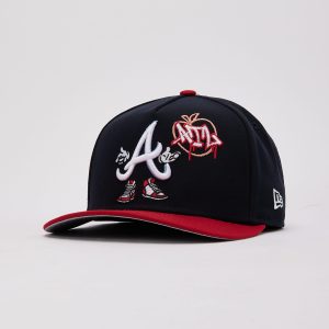 New Era MLB Atlanta Braves Cartoon 9Fifty A-Frame Snapback