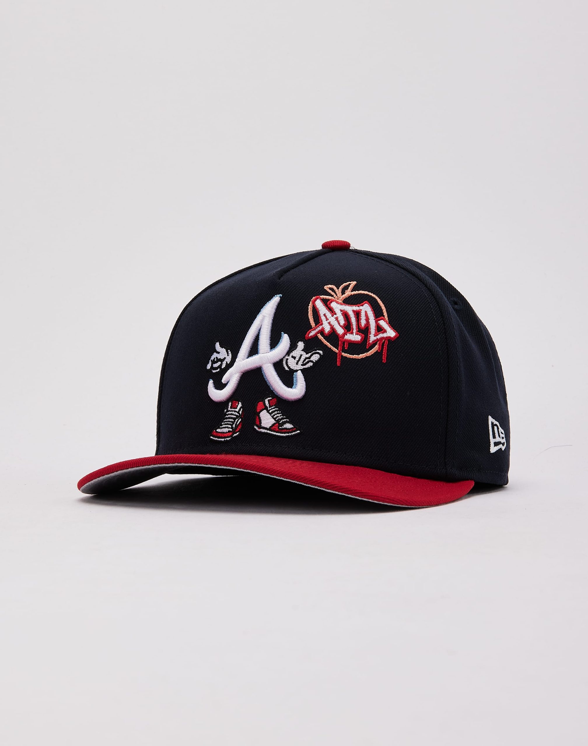New Era MLB Atlanta Braves Cartoon 9Fifty A-Frame Snapback