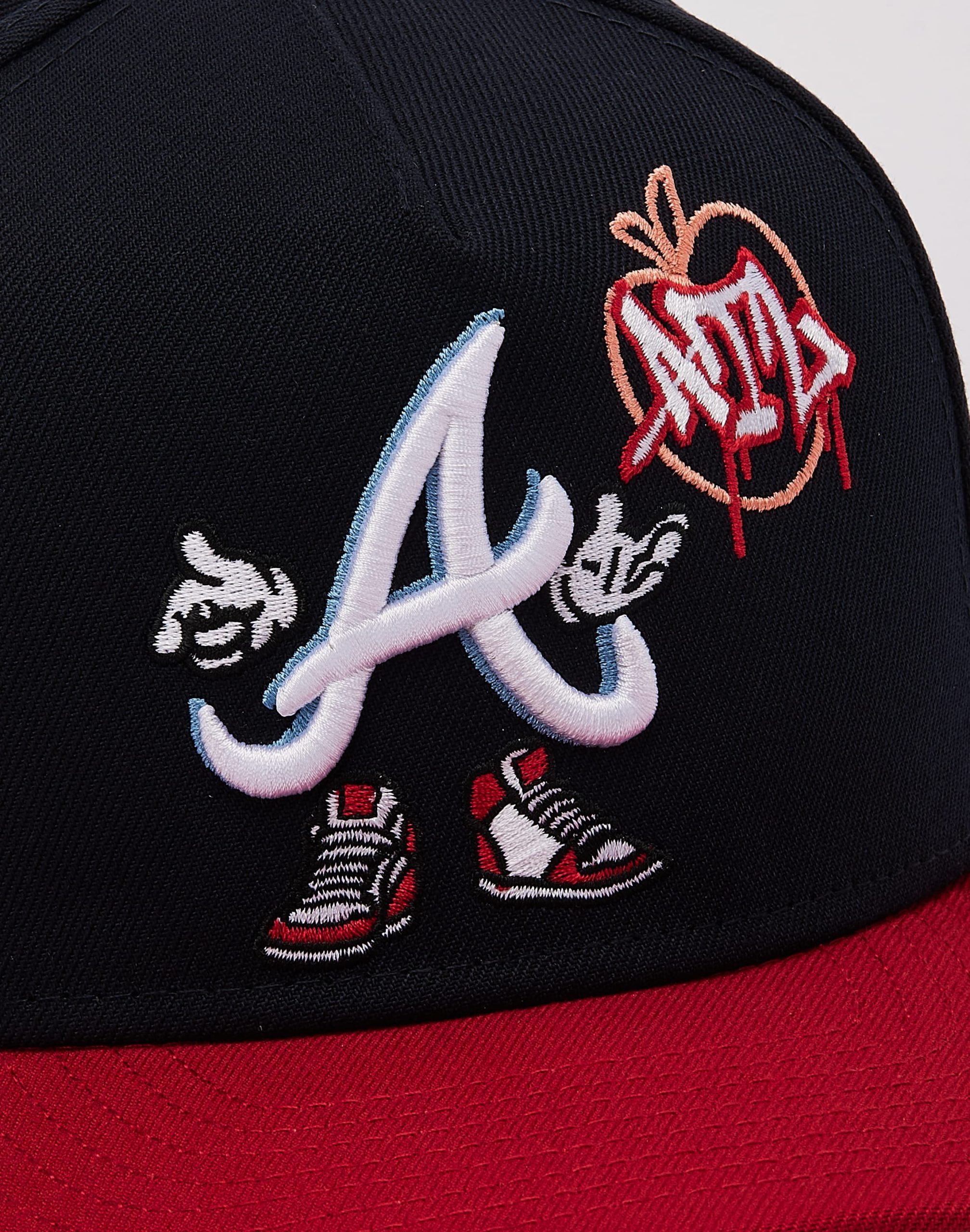 New Era MLB Atlanta Braves Cartoon 9Fifty A-Frame Snapback - Image 4