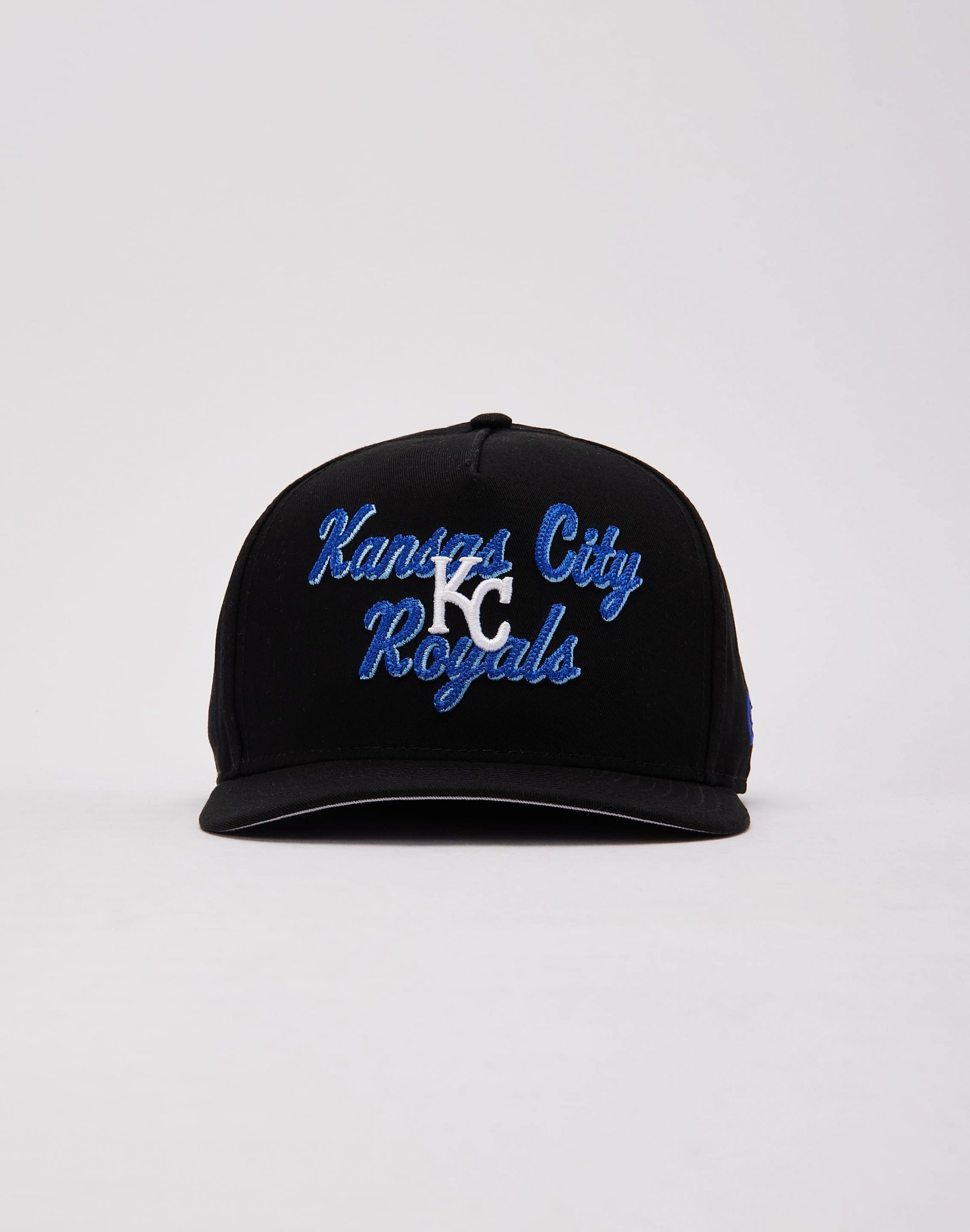 New Era MLB Kansas City Royals Chain Stitch 9Fifty A-Frame Snapback - Image 2