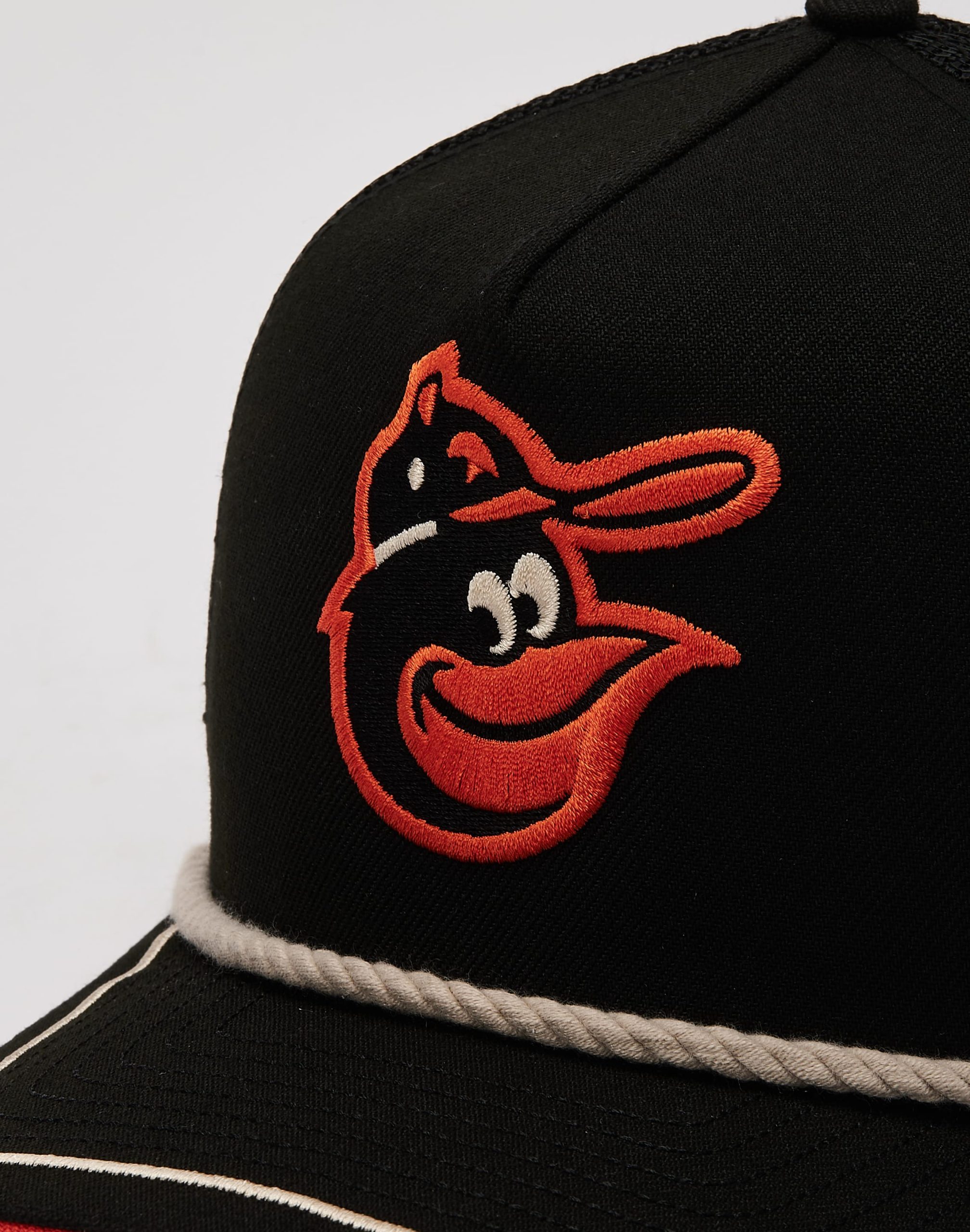 New Era MLB Baltimore Orioles Vintage Rope Trucker Hat - Image 4