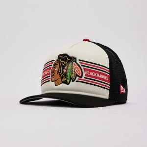 New Era NHL Chicago Blackhawks Banner 9Fifty A-Frame Trucker Hat