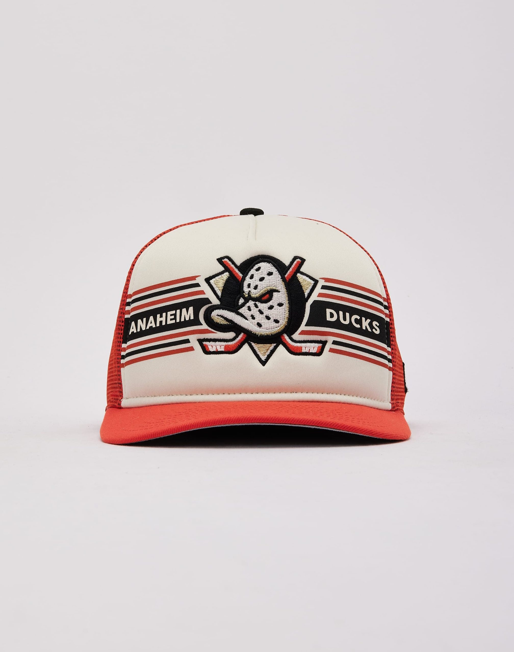 New Era NHL Anaheim Ducks Banner 9Fifty A-Frame Trucker Hat - Image 2