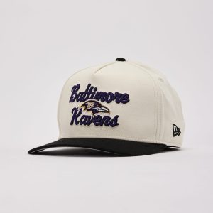 New Era NFL Baltimore Ravens 9Fifty A-Frame Chainstitch Snapback