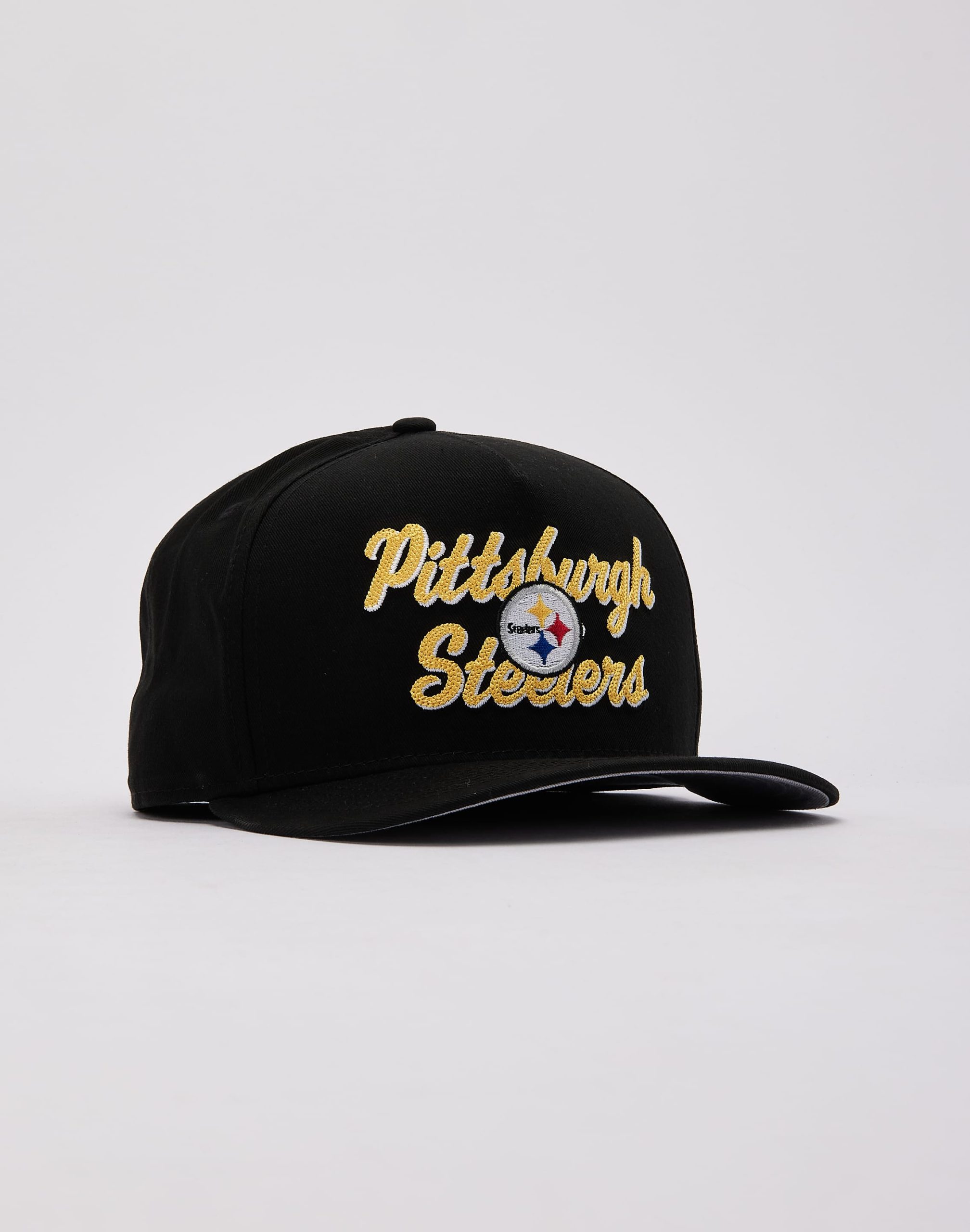 New Era NFL Pittsburgh Steelers 9Fifty A-Frame Chainstitch Snapback - Image 3