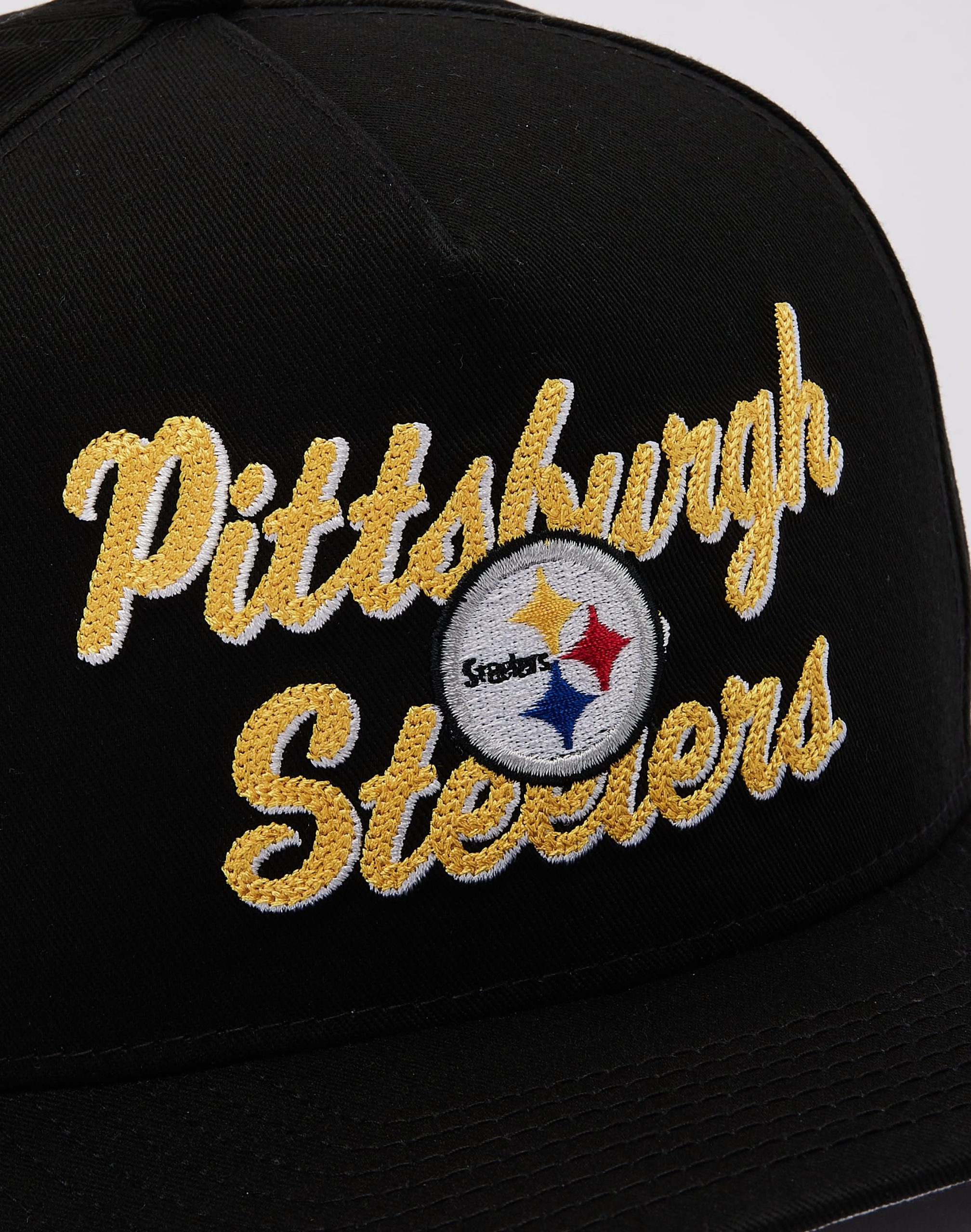 New Era NFL Pittsburgh Steelers 9Fifty A-Frame Chainstitch Snapback - Image 4