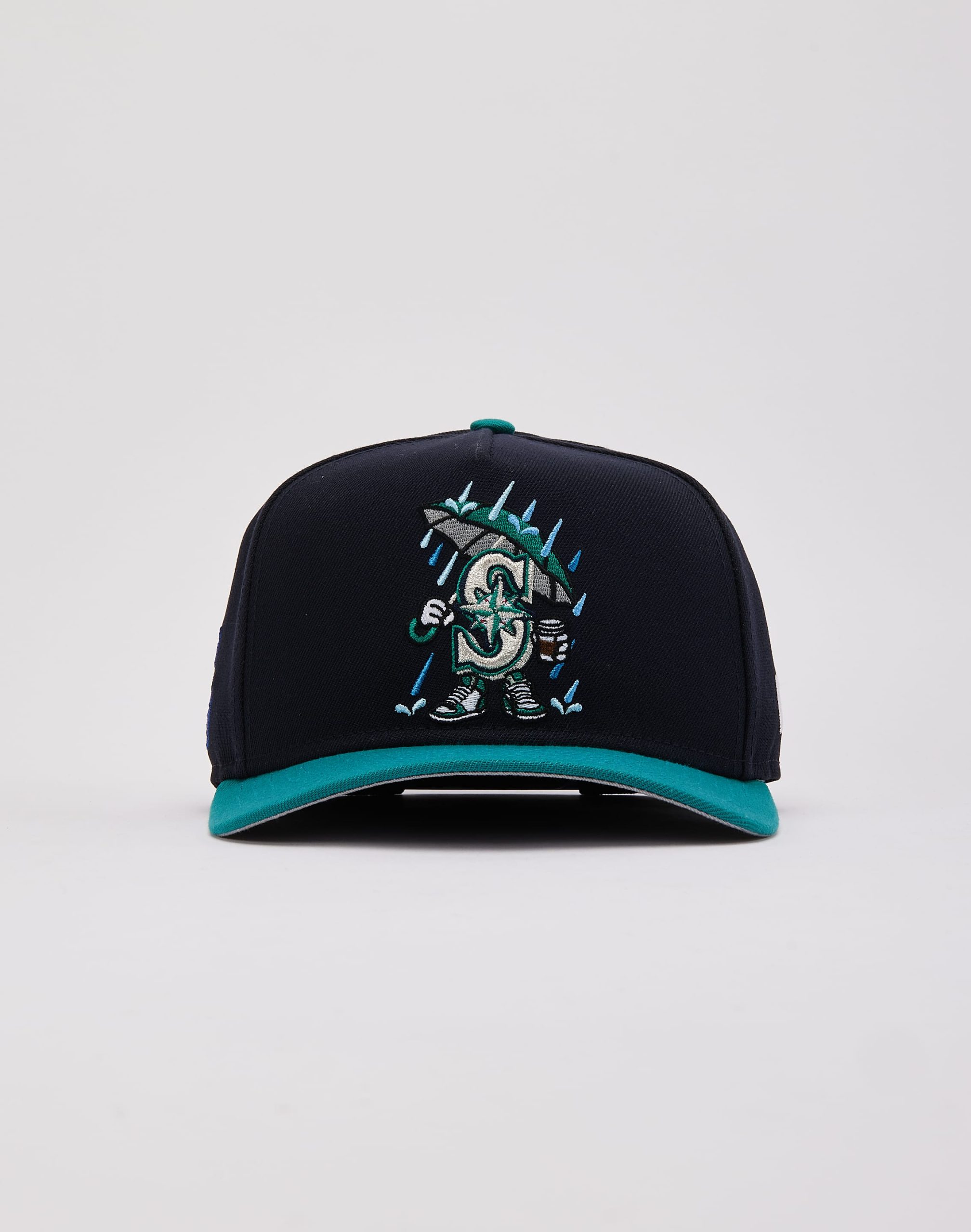 New Era MLB Seattle Mariners 9Fifty A-Frame Cartoon Snapback Hat - Image 2
