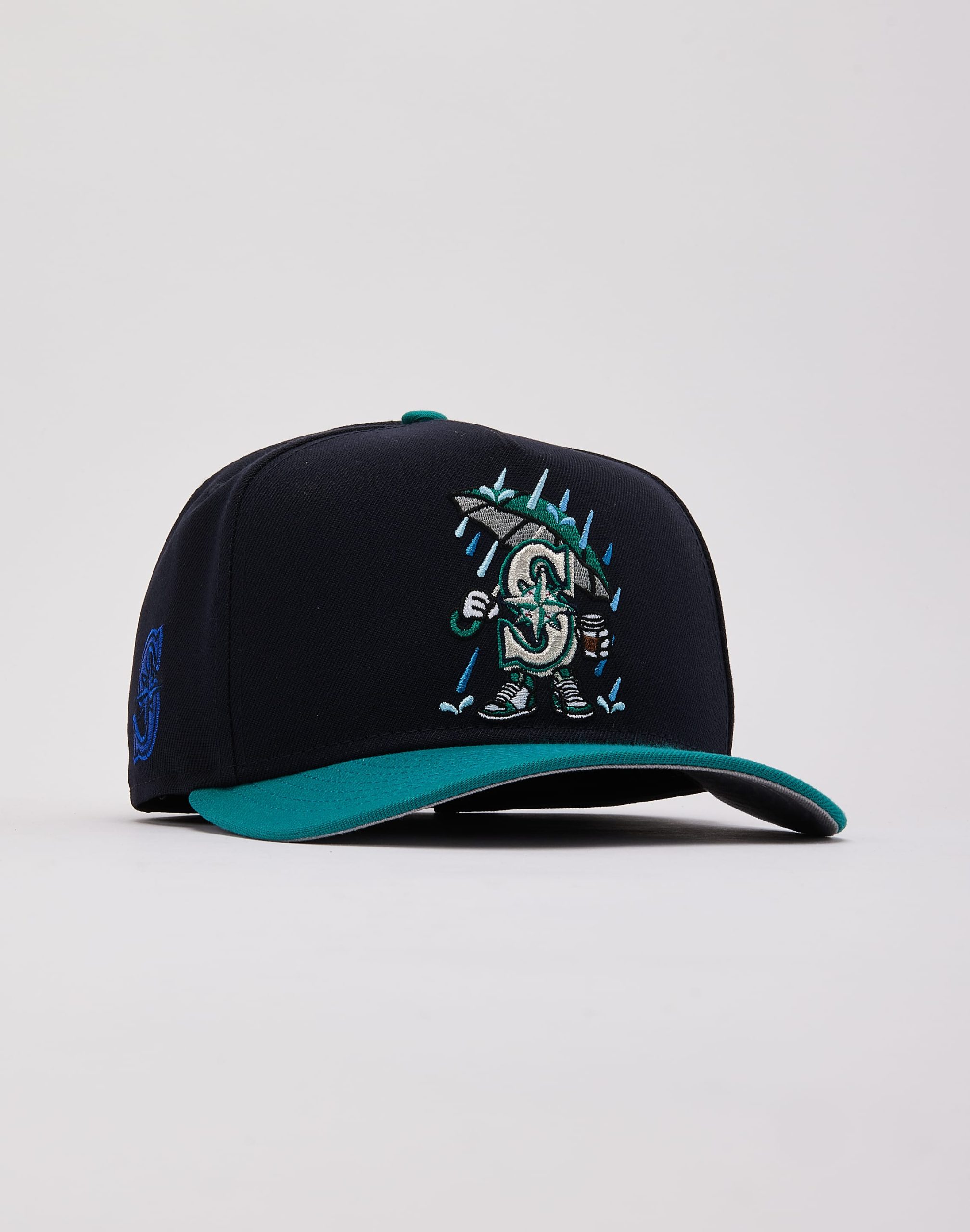 New Era MLB Seattle Mariners 9Fifty A-Frame Cartoon Snapback Hat - Image 3
