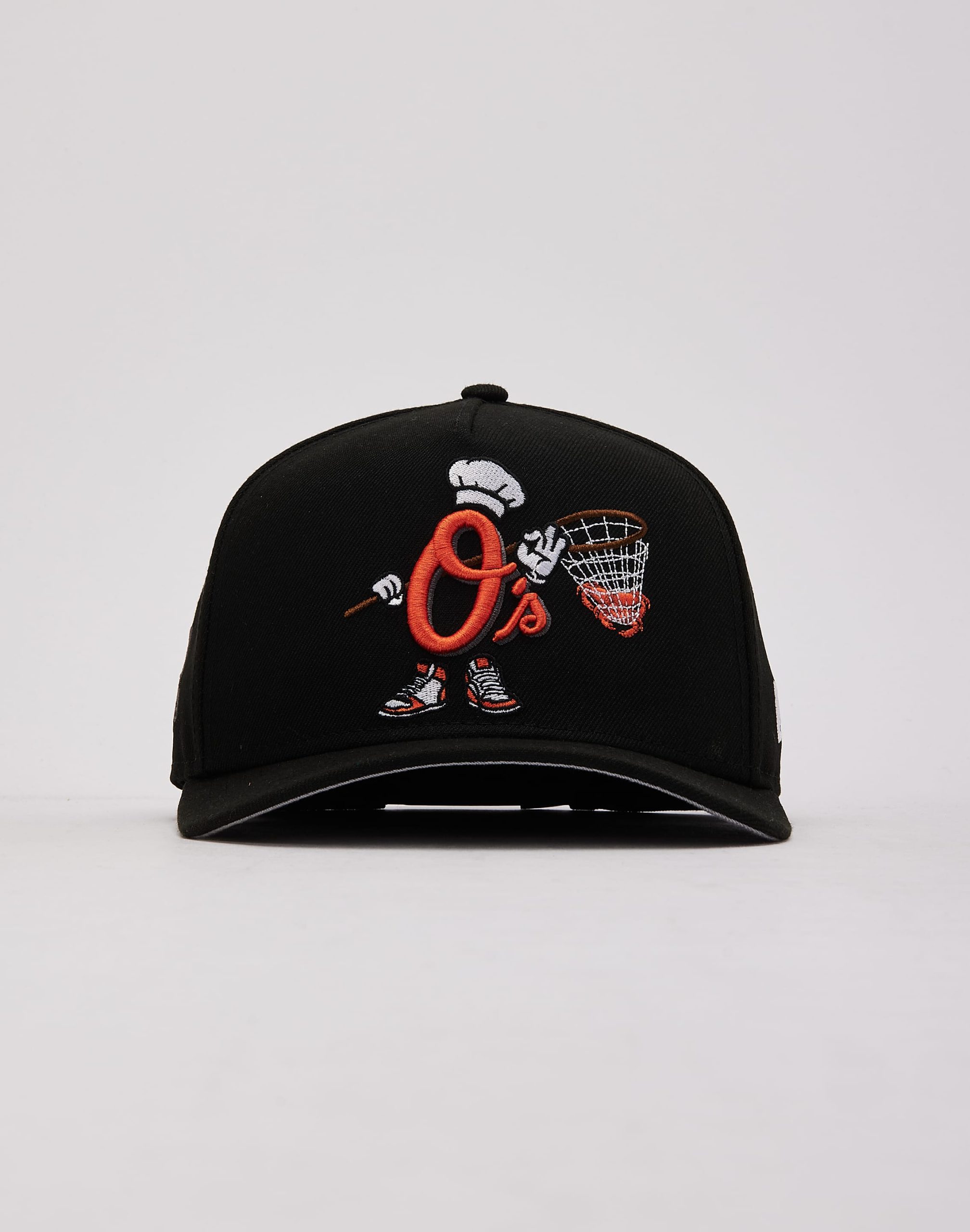 New Era MLB Baltimore Orioles Cartoon 9Fifty A-Frame Snapback Hat - Image 2