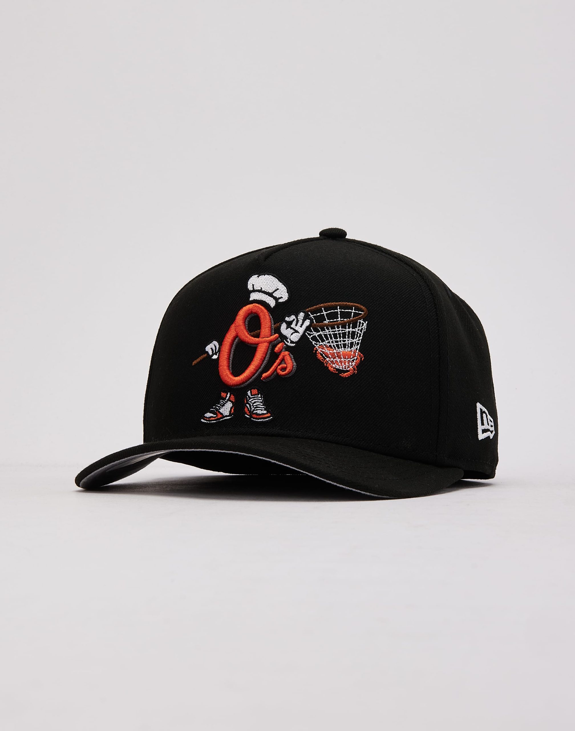 New Era MLB Baltimore Orioles Cartoon 9Fifty A-Frame Snapback Hat