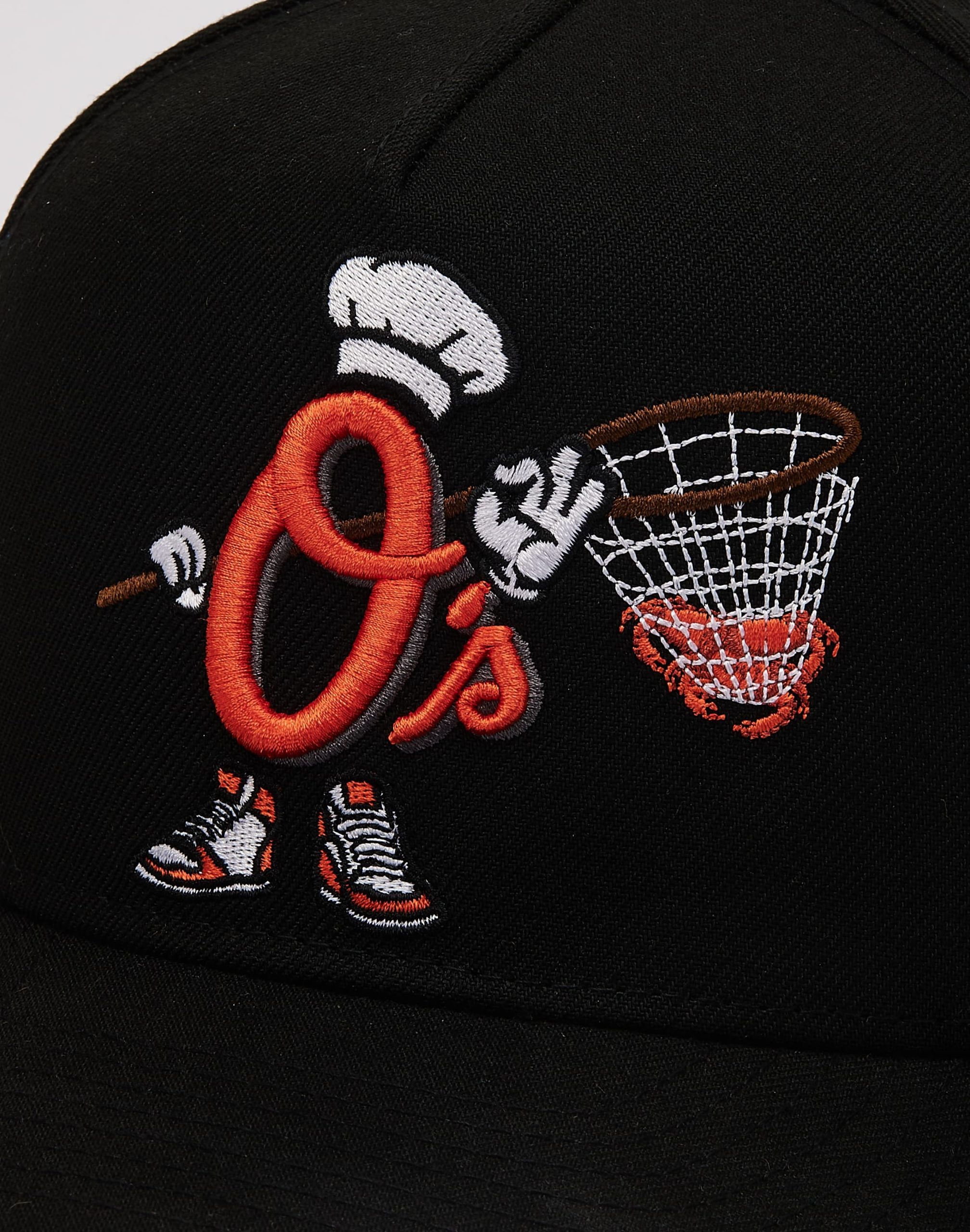 New Era MLB Baltimore Orioles Cartoon 9Fifty A-Frame Snapback Hat - Image 4