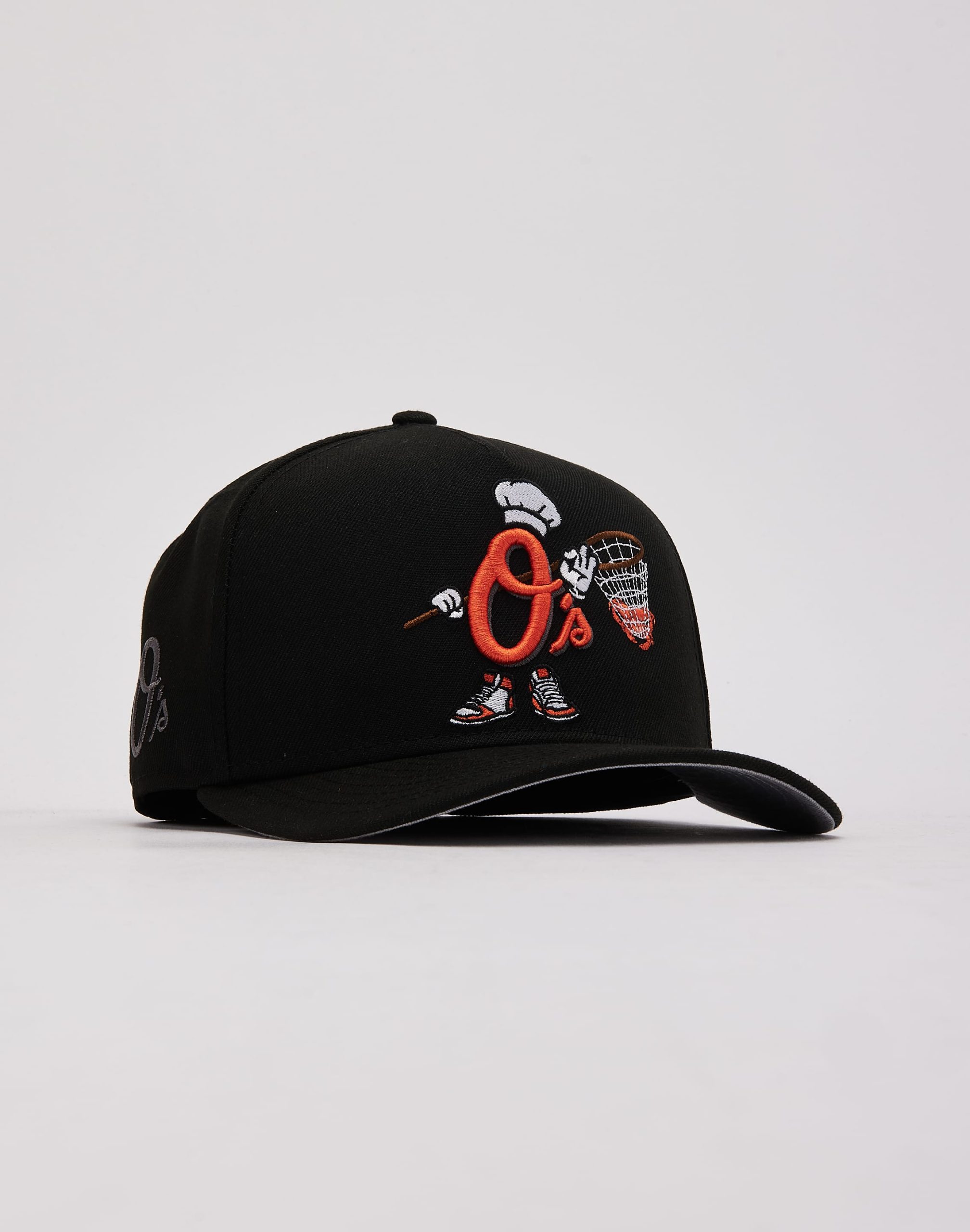 New Era MLB Baltimore Orioles Cartoon 9Fifty A-Frame Snapback Hat - Image 3