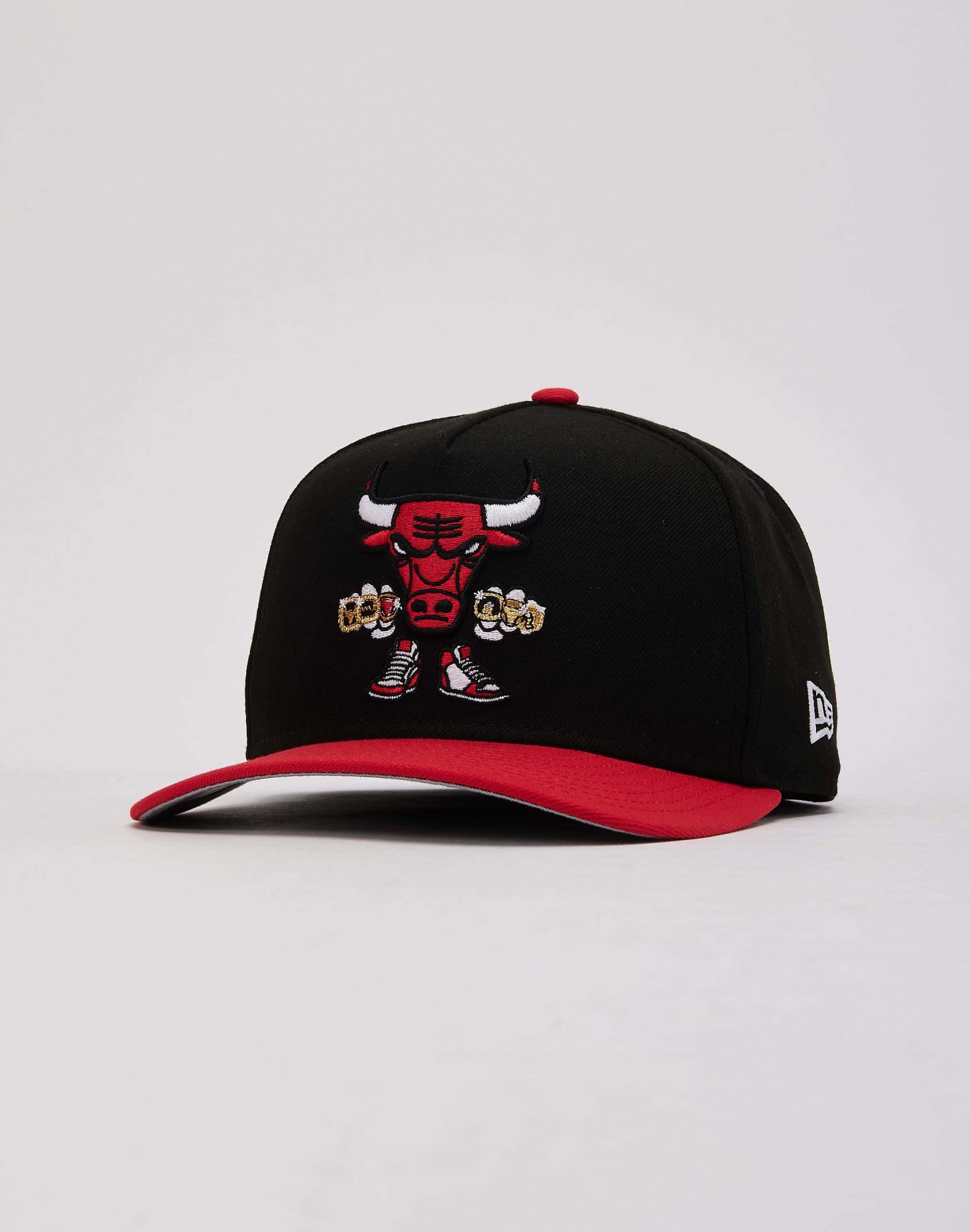 New Era NBA Chicago Bulls Cartoon 9Fifty A-Frame Snapback Hat