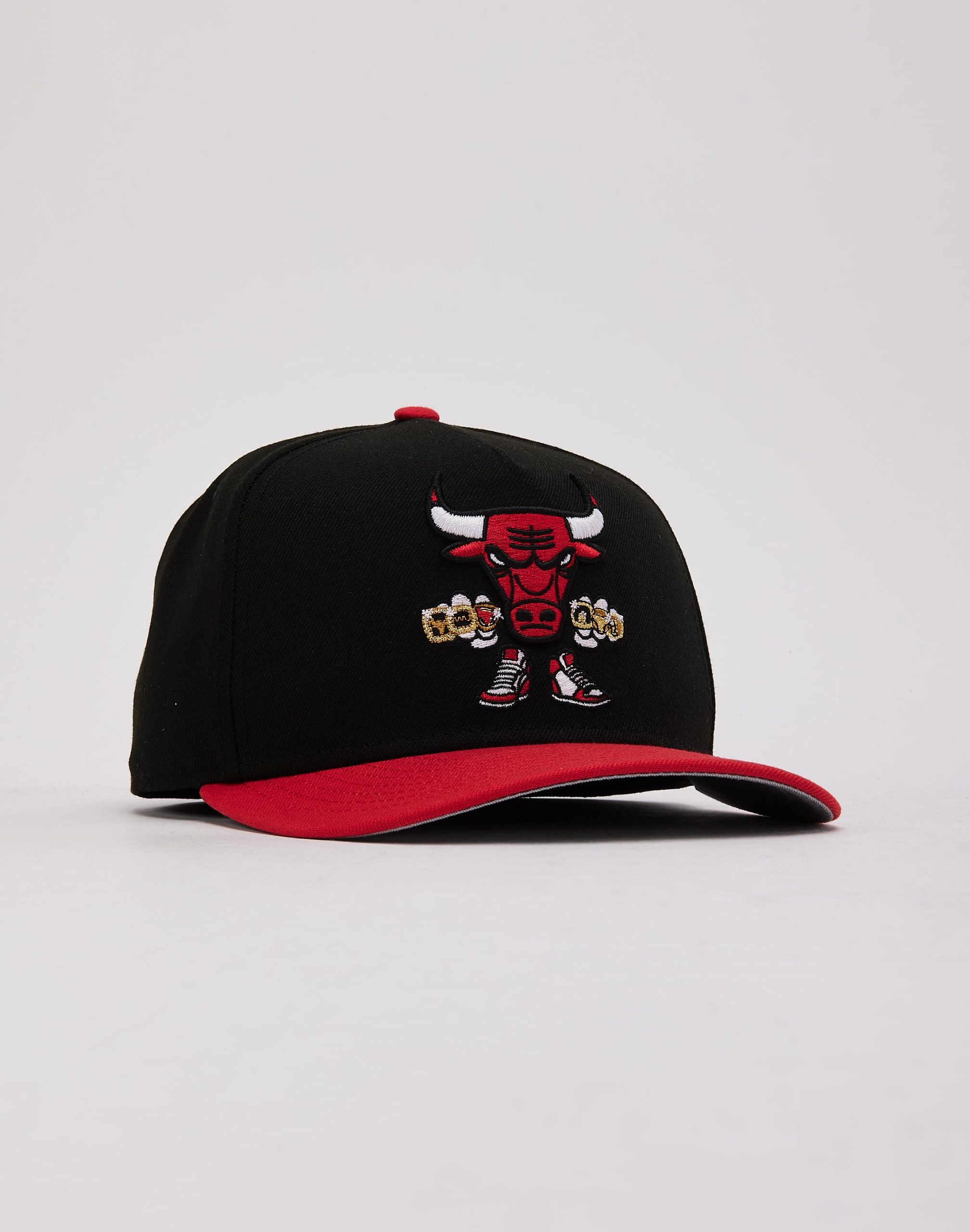 New Era NBA Chicago Bulls Cartoon 9Fifty A-Frame Snapback Hat - Image 3