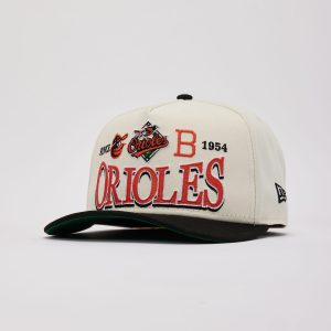 New Era MLB Baltimore Orioles Tri-Hit 9Fifty A-Frame Snapback Hat