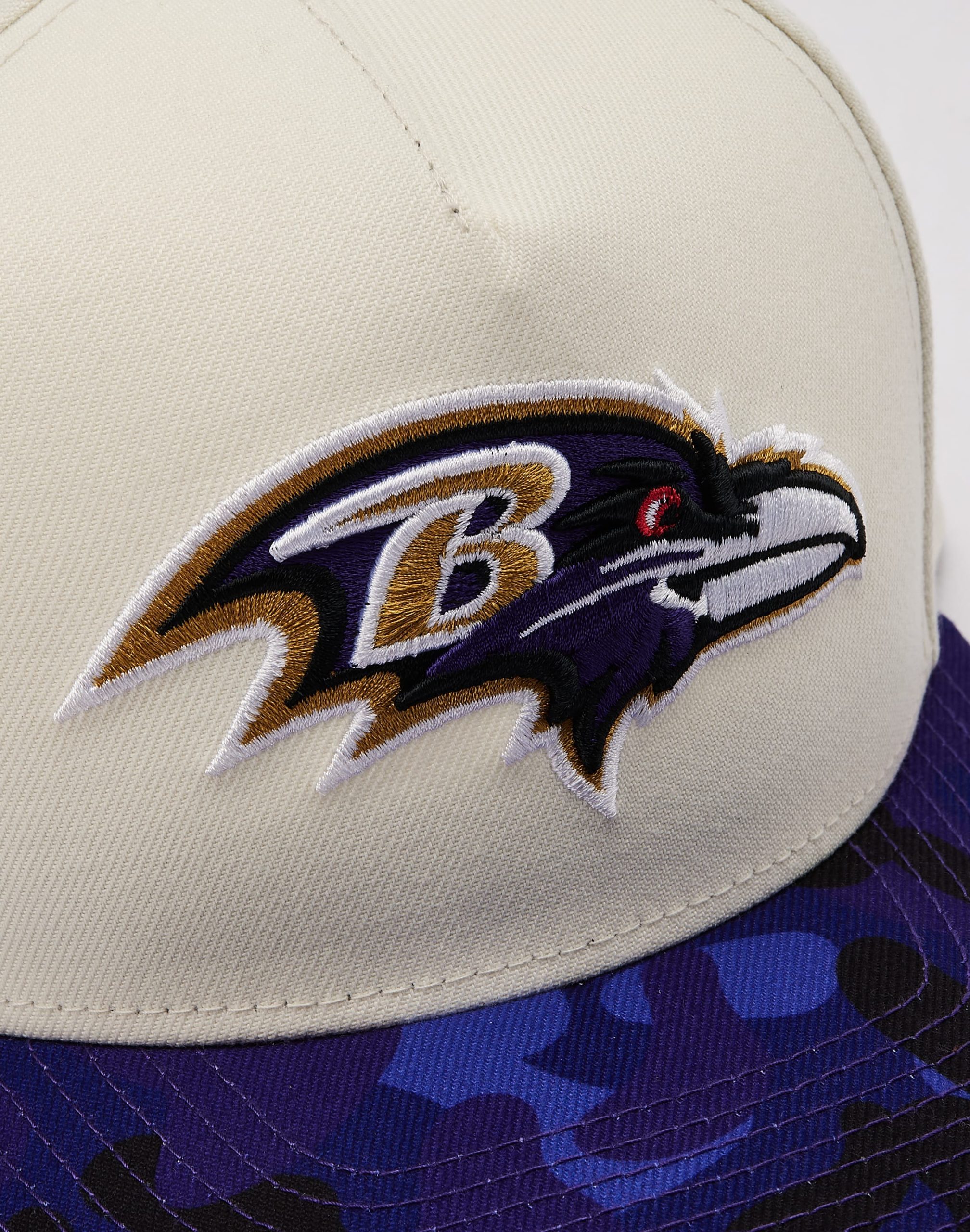 New Era NFL Camo Baltimore Ravens 9Fifty A-Frame Snapback - Image 5