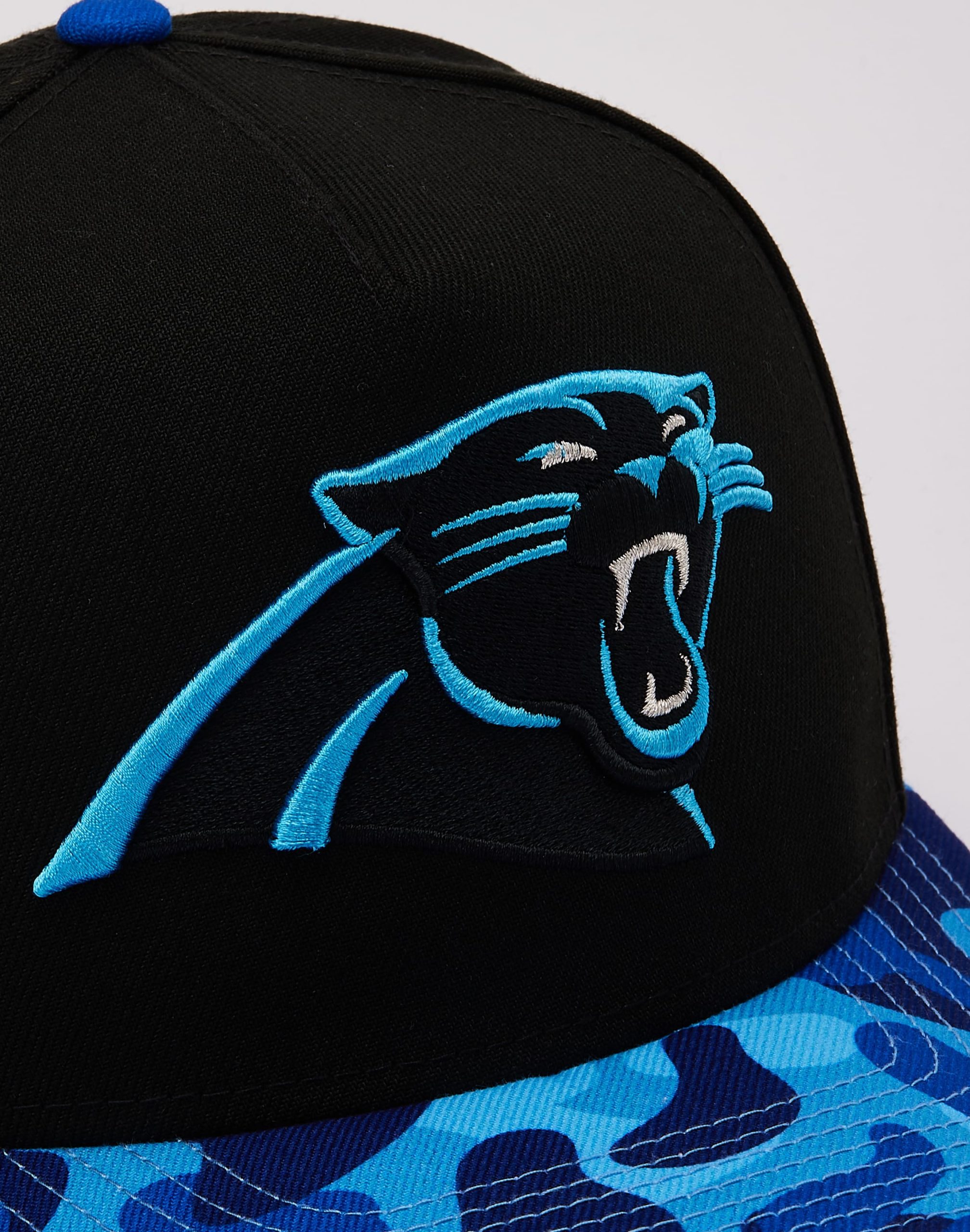 New Era NFL Camo Carolina Panthers 9Fifty A-Frame Snapback - Image 4