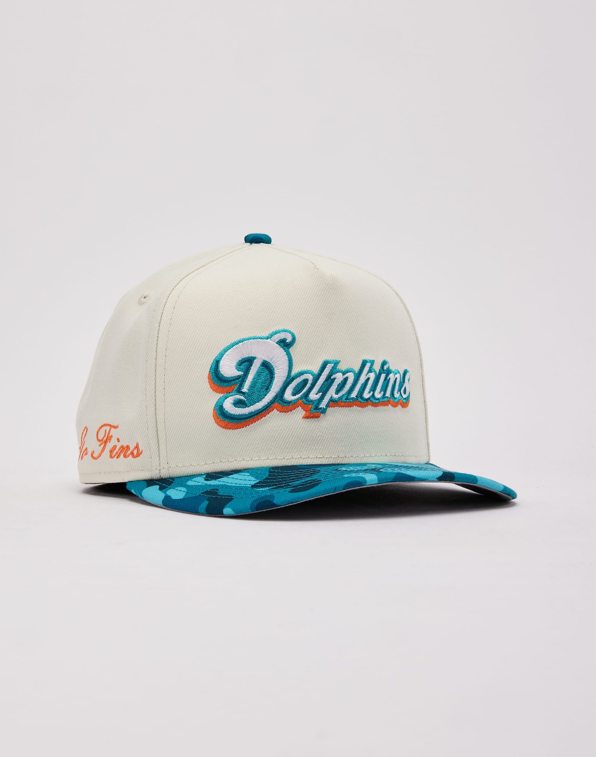 New Era NFL Camo Miami Dolphins 9Fifty A-Frame Snapback - Image 3