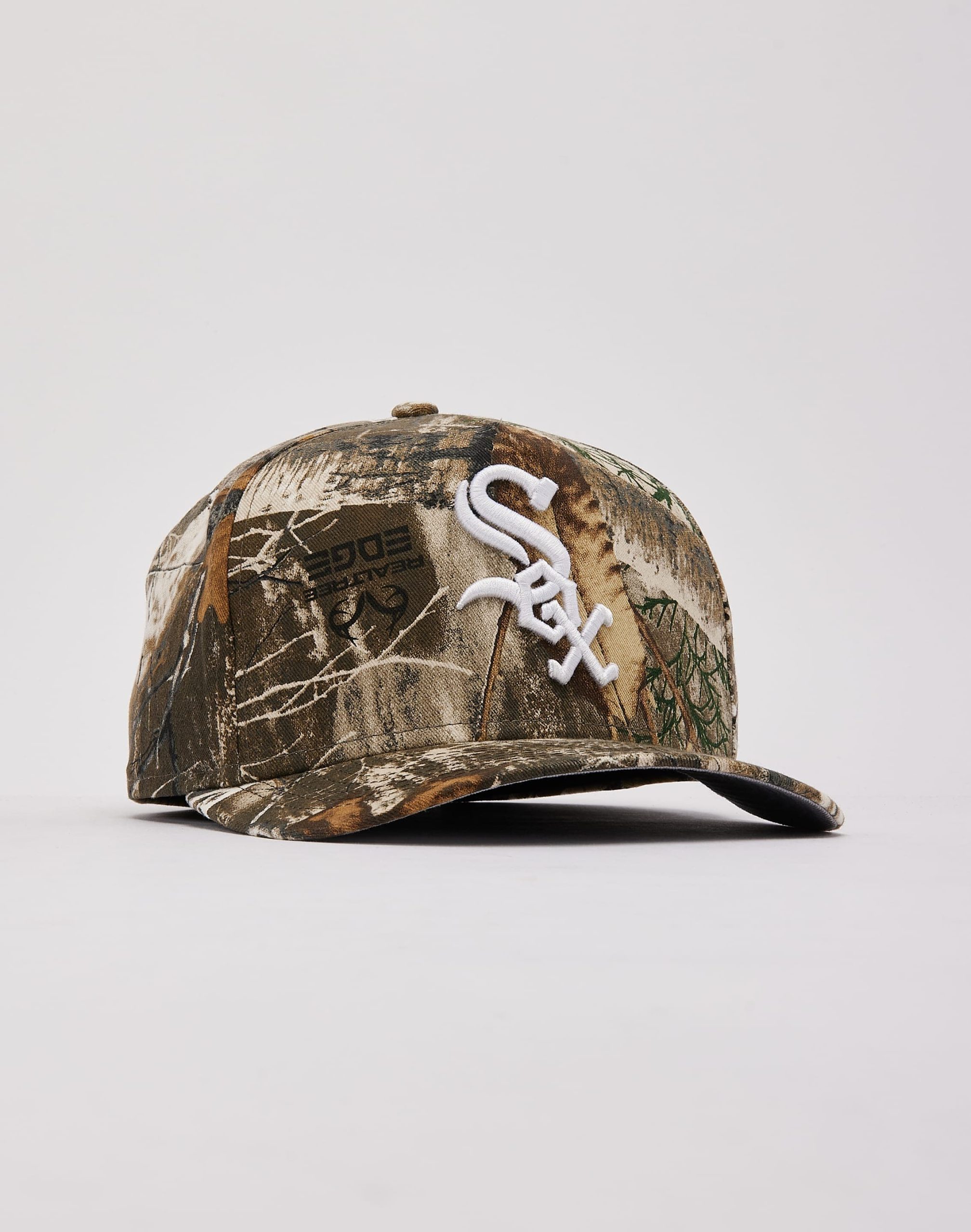 New Era MLB Chicago White Sox Camo 9Fifty A-Frame Snapback Hat - Image 3