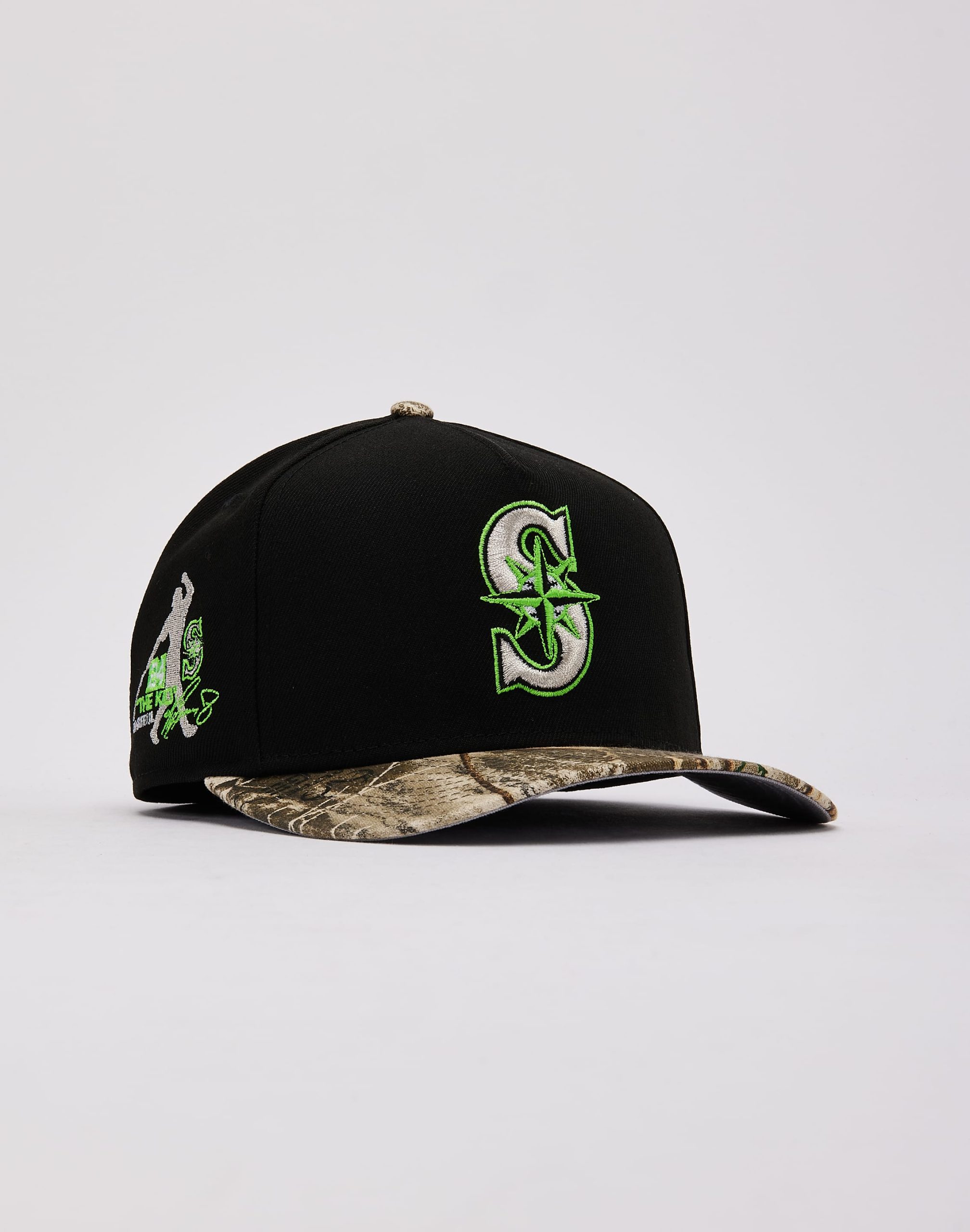 New Era MLB Seattle Mariners Ken Griffey Jr. 9Fifty A-Frame Snapback - Image 3