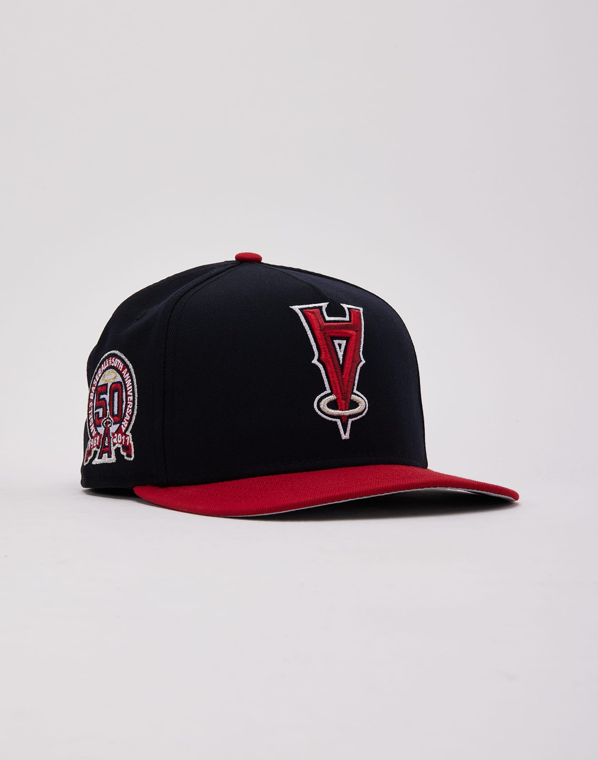 New Era MLB Anaheim Angels 50th Anniversary 9Fifty A-Frame Snapback - Image 3