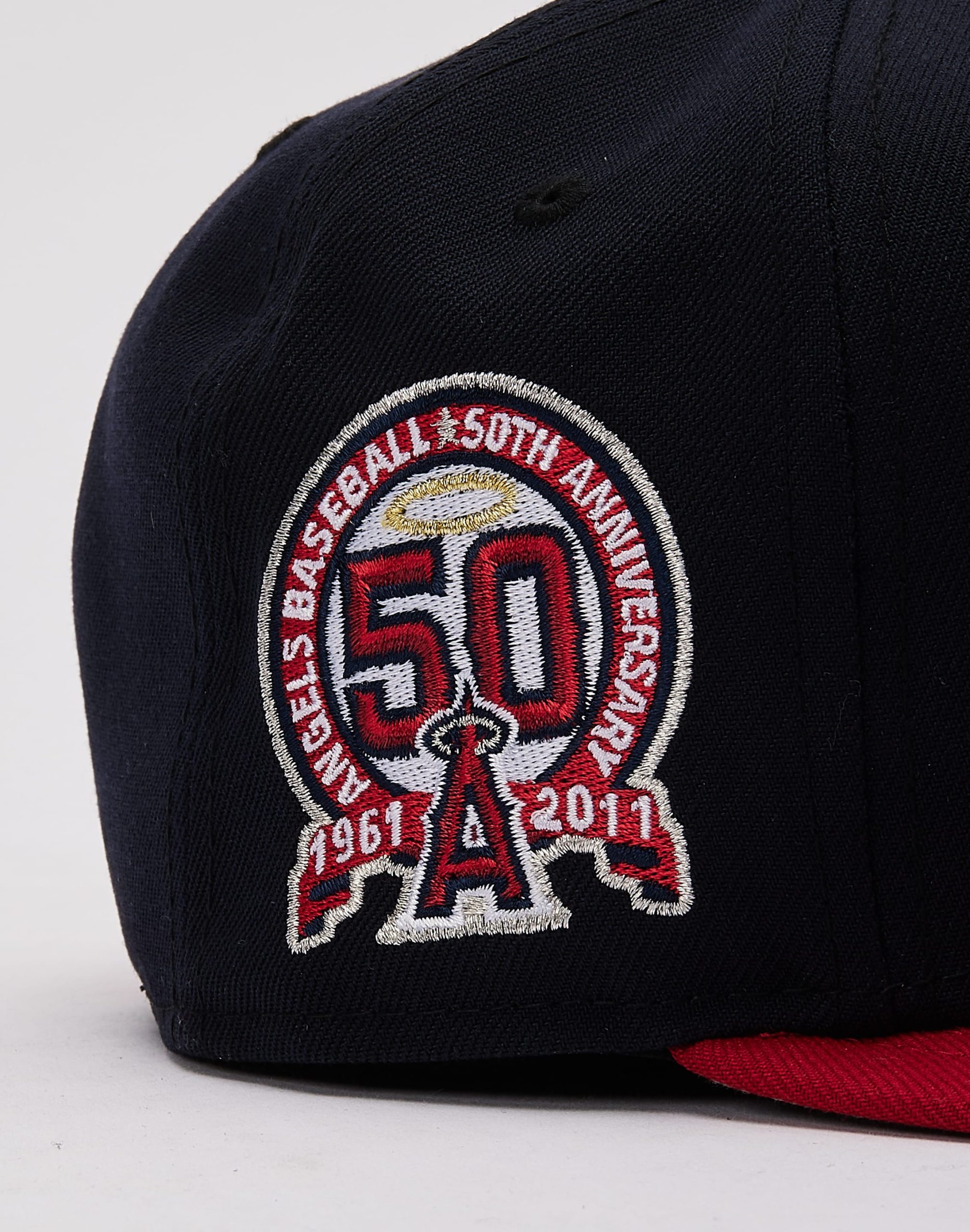 New Era MLB Anaheim Angels 50th Anniversary 9Fifty A-Frame Snapback - Image 4