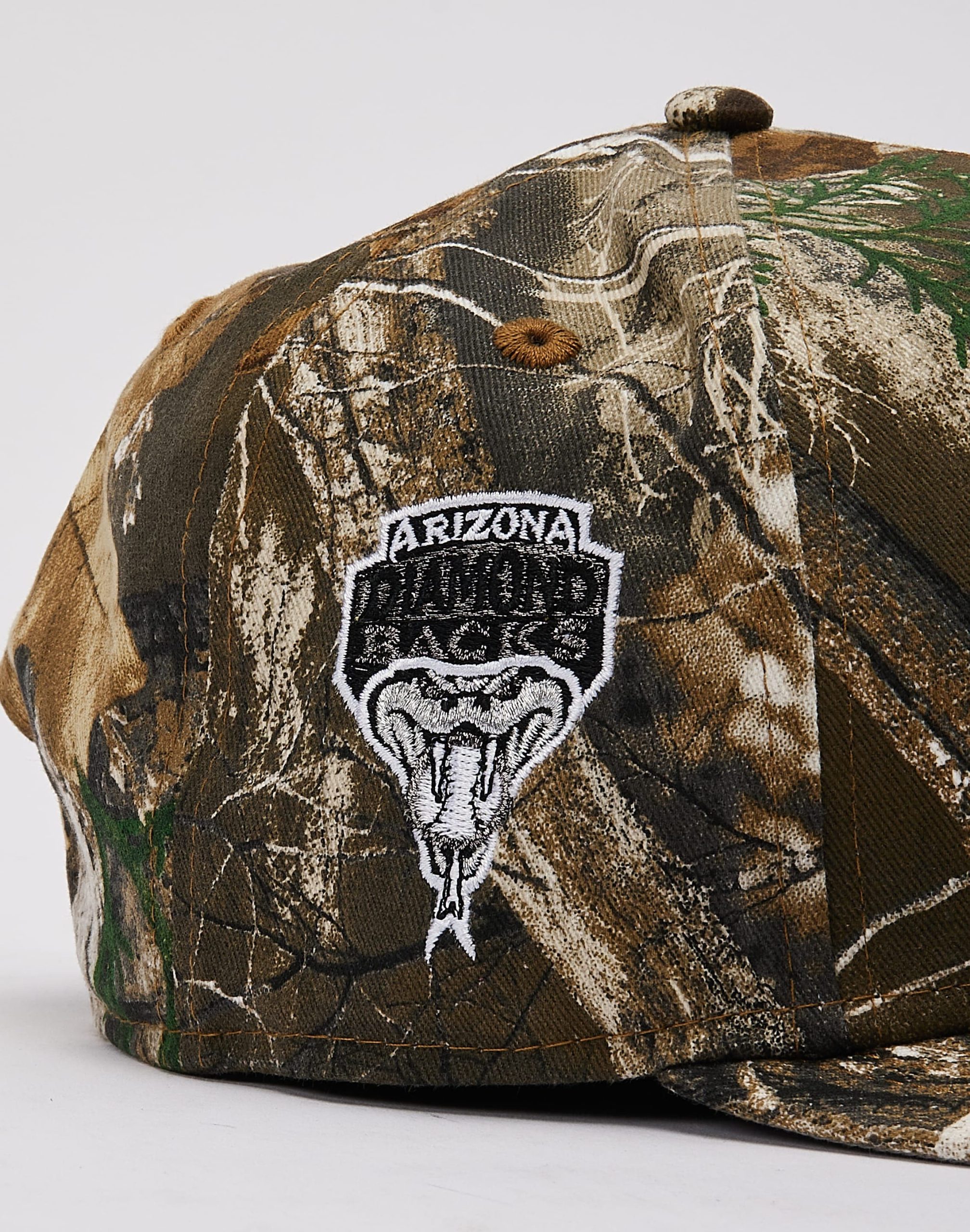 New Era MLB Arizona Diamondbacks Realtree Camo 9Fifty A-Frame Snapback Hat - Image 4