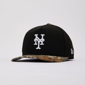 New Era MLB New York Mets Realtree Camo 9Fifty A-Frame Snapback Hat