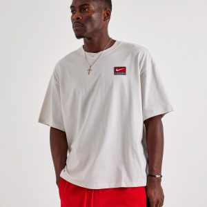 Nike Short-Sleeve Boxy Knit Top