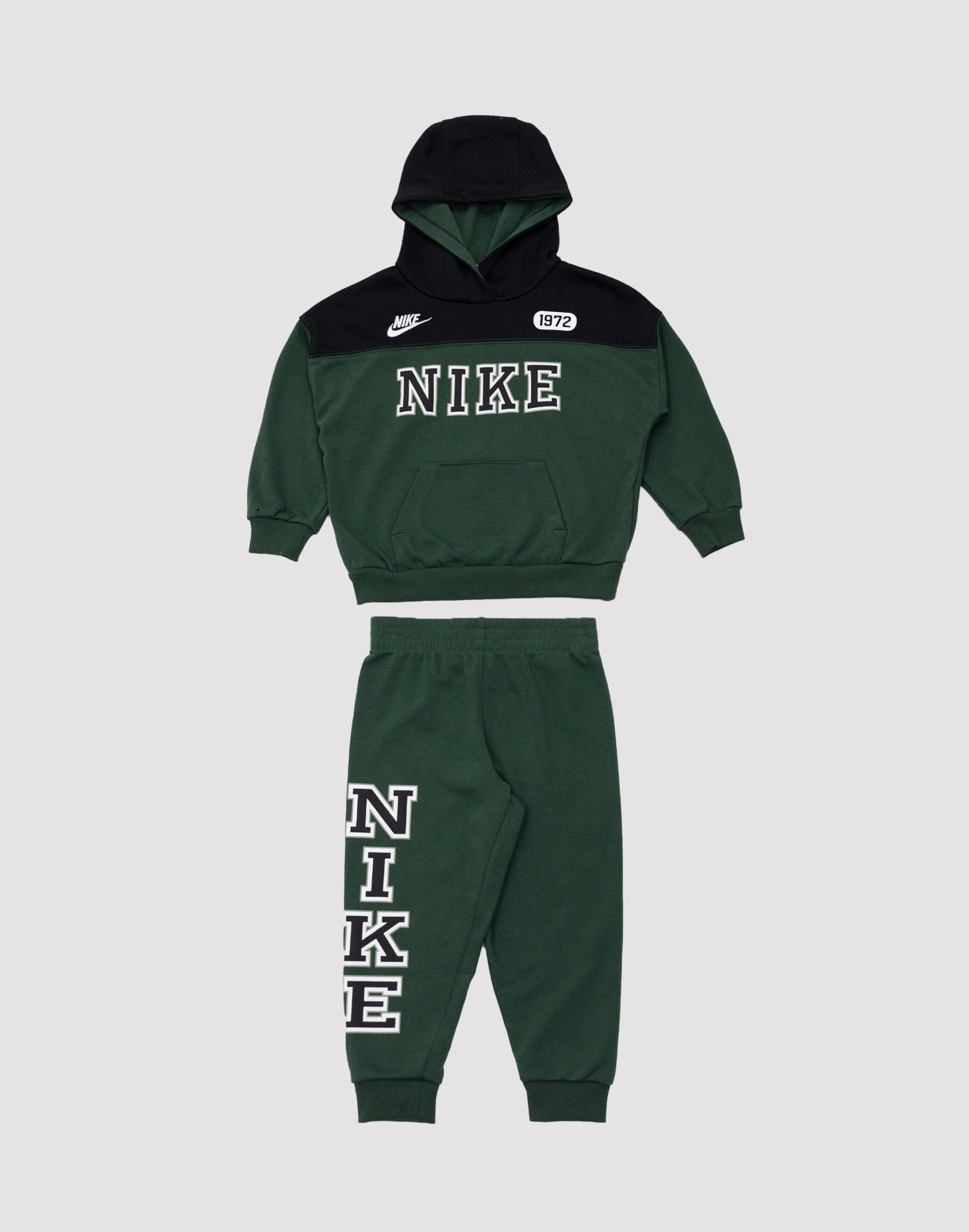 Nike Blocked Pullover Fleece Hoodie Set Pre-School