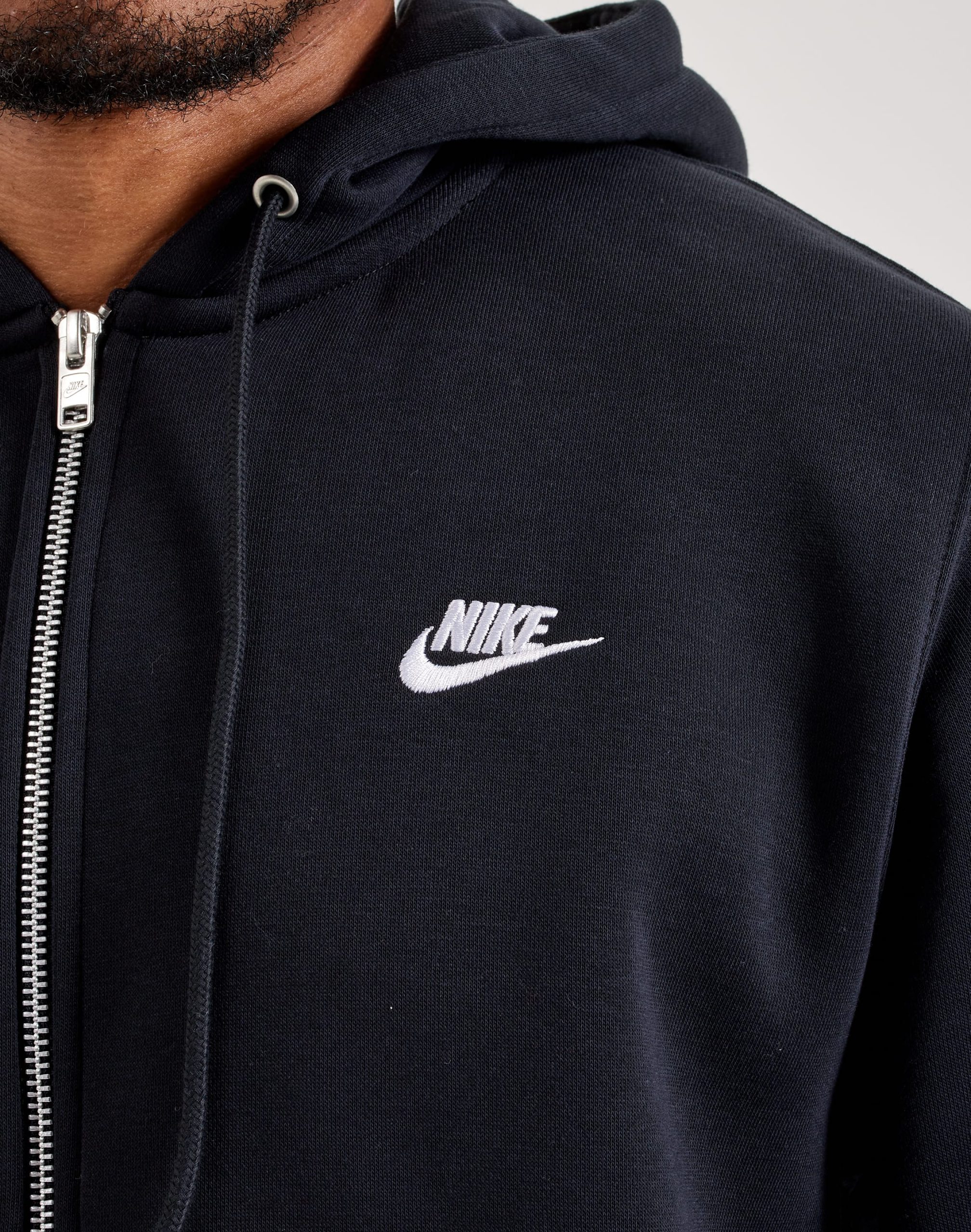 Nike Club Full-Zip Fleece Hoodie - Image 2