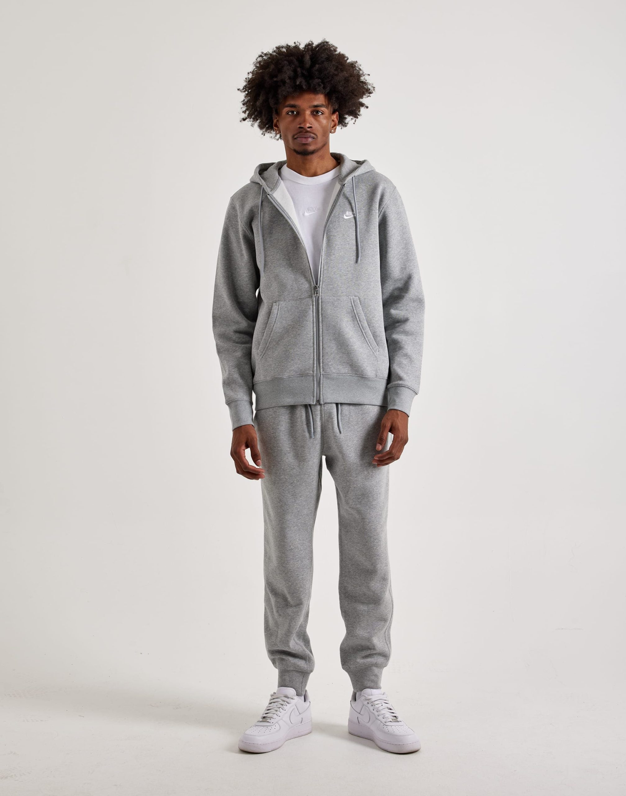 Nike Club Full-Zip Fleece Hoodie - Image 5