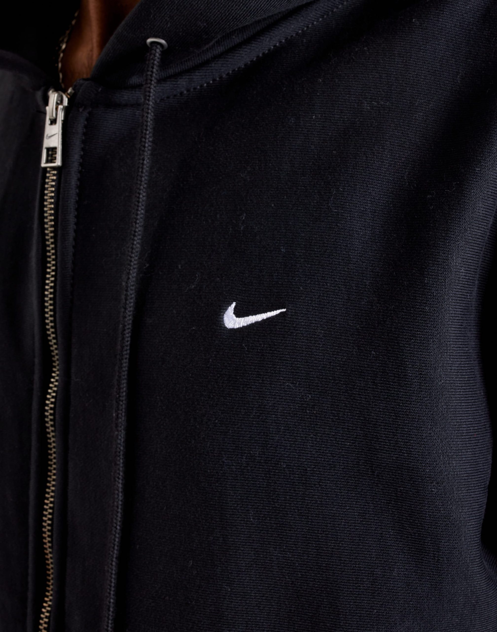 Nike Solo Swoosh Fleece Full-Zip Hoodie - Image 2